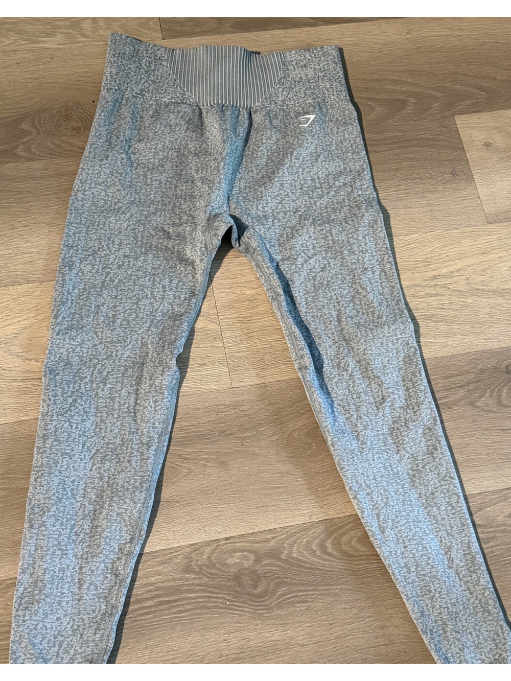Gymshark Light Heather Gray Seamless Leggings